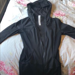 Hooded lulu running jacket